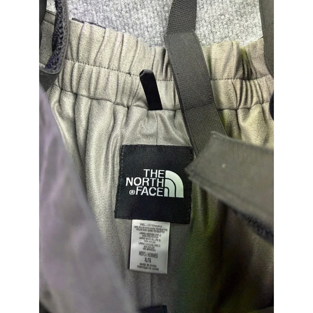 The North Face GORE-TEX Snow Pants Mens XL Black Ski Snowboard Bibs Pants